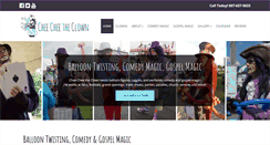 Desktop Screenshot of cheecheetheclown.com